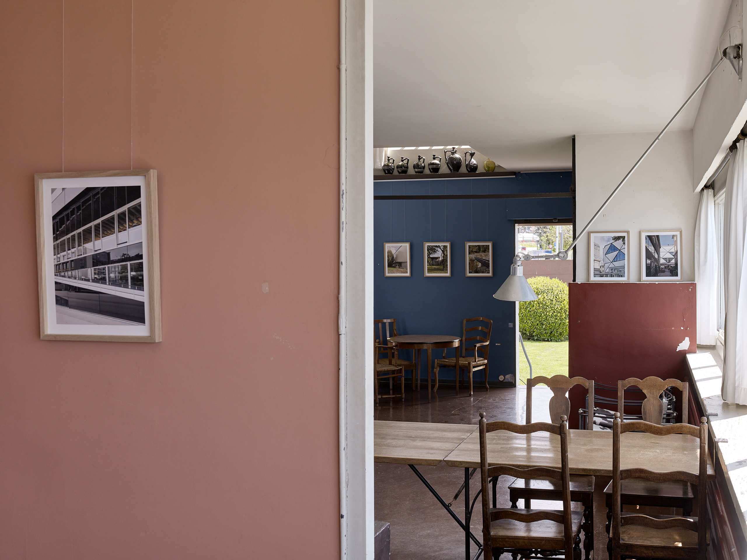 En toutes transparence á exhibition at Villa ÒLe LacÓ Le Corbusier á  Corseaux, Switzerland, 2021